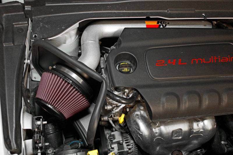 K&N 2015 Jeep Renegade L4-2.4L High Flow Performance Air Intake Kit K&N Engineering