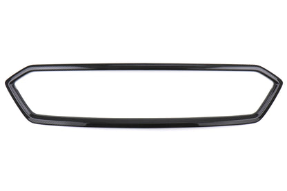 OLM LE Dry Carbon Fiber Grille Garnish (Outer) - 2018-2021 Subaru WRX / STI
