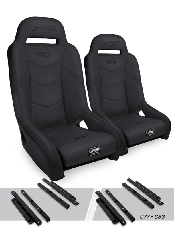 PRP Polaris General GT3 Suspension Seats Kit A7301-PORXP-C83-201