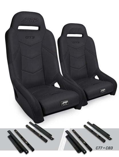 PRP Polaris General GT3 Suspension Seats Kit A7301-PORXP-C83-201