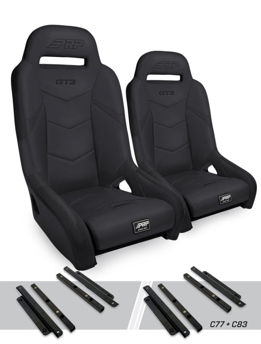 PRP Polaris General GT3 Suspension Seats Kit A7301-PORXP-C83-201