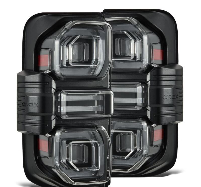 AlphaRex 659010 21-24 Ford Bronco (Excl. Raptor) Nova-Series LED Tail Lights - Alpha-Black