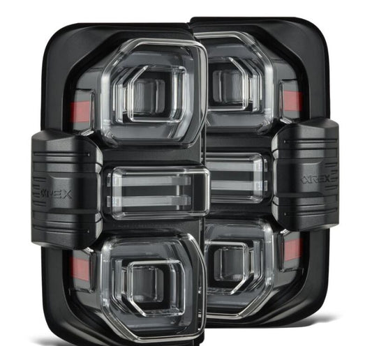 AlphaRex 659010 21-24 Ford Bronco (Excl. Raptor) Nova-Series LED Tail Lights - Alpha-Black