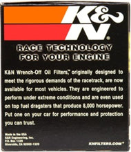 Load image into Gallery viewer, K&amp;N 87-92 Supra Non-Turbo / 99-04 Grand Cherokee 4.0 Performance Gold Oil Filter