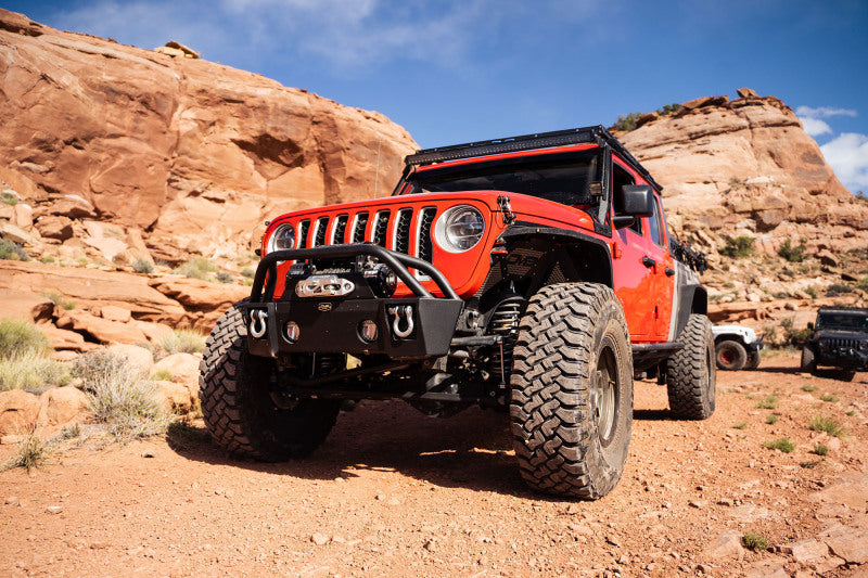 DV8 Offroad 07-22 Jeep Wrangler JK/JL Pocket Front Bumper DV8 Offroad