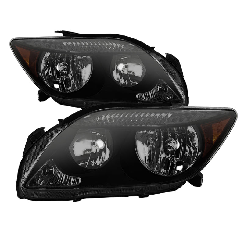 xTune Scion tC 2005-2007 OEM Style Headlights - Black Smoked HD-JH-STC05-AM-BSM SPYDER