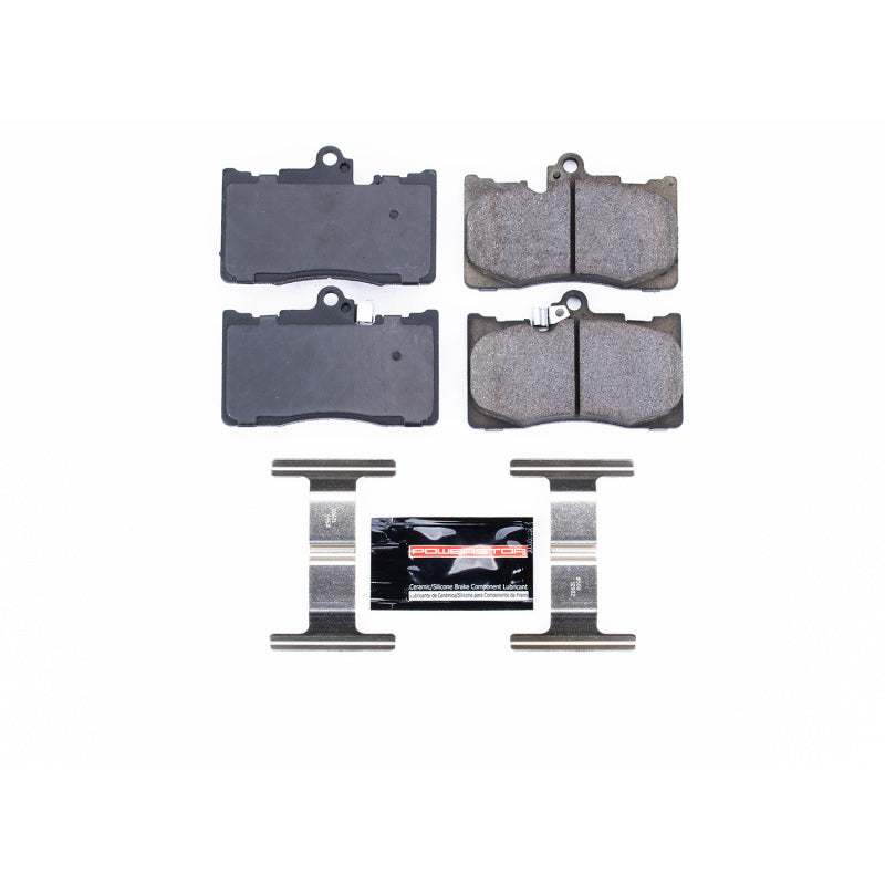 Power Stop 07-11 Lexus GS350 Front Z23 Evolution Sport Brake Pads w/Hardware PowerStop