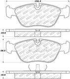 StopTech Street Disc Rear Brake Pads - 305.06180