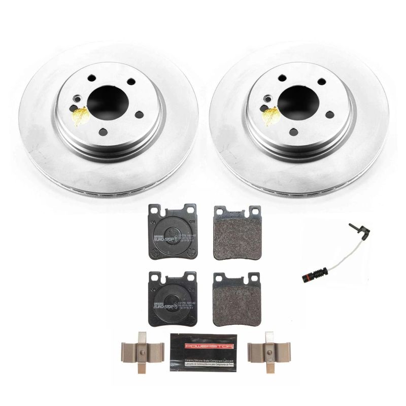 Power Stop 99-02 Mercedes-Benz E55 AMG Rear Euro-Stop Brake Kit PowerStop