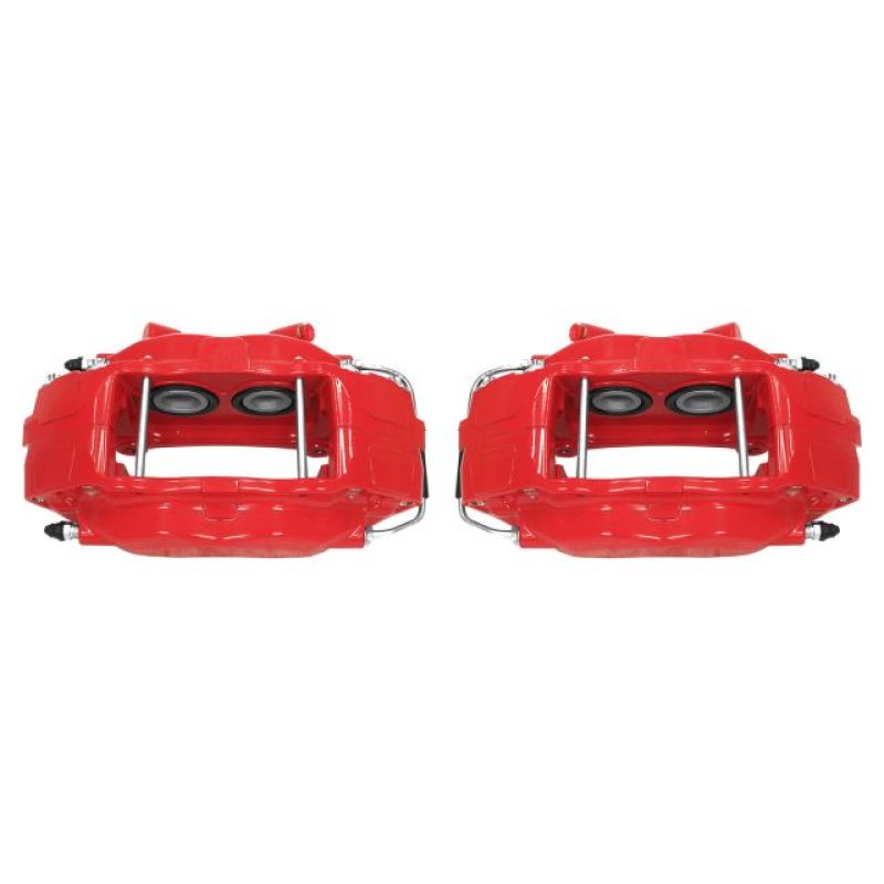 Power Stop 07-14 Ford Mustang Front Red Calipers w/o Brackets - Pair PowerStop