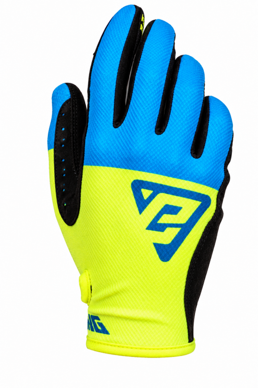 Answer  Ascent Gloves Cyan/Hyper Acid/Black - Medium