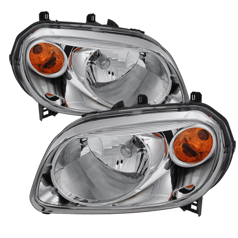 Xtune Chevy Hhr 2006-2011 Crystal Headlights Chrome HD-JH-CHHR06-C SPYDER