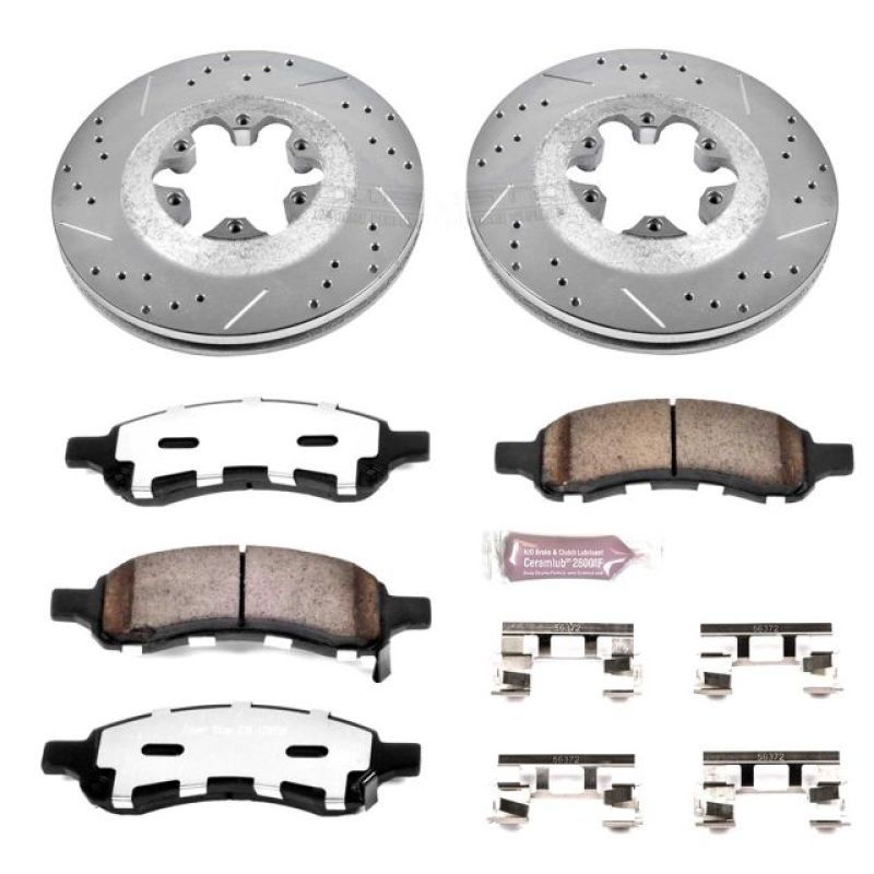 Power Stop 09-12 Chevrolet Colorado Front Z36 Truck & Tow Brake Kit PowerStop