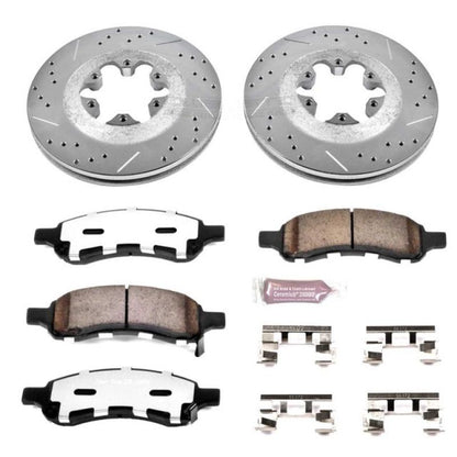 Power Stop 09-12 Chevrolet Colorado Front Z36 Truck & Tow Brake Kit PowerStop