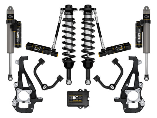 ICON 21-24 Ford F150 4WD 3.5-4.5in Stage 5 Suspension System - Tubular UCA