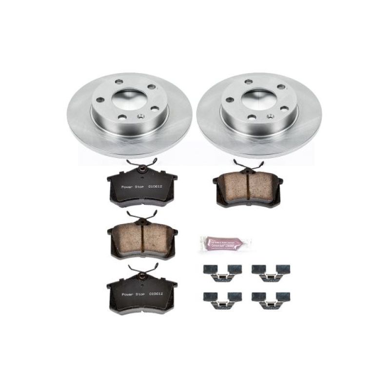 Power Stop 02-06 Audi A4 Rear Autospecialty Brake Kit PowerStop