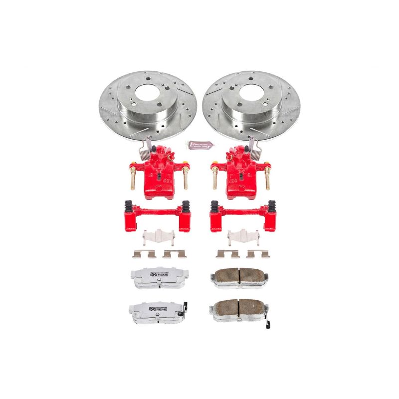 Power Stop 96-01 Infiniti I30 Rear Z26 Street Warrior Brake Kit w/Calipers PowerStop