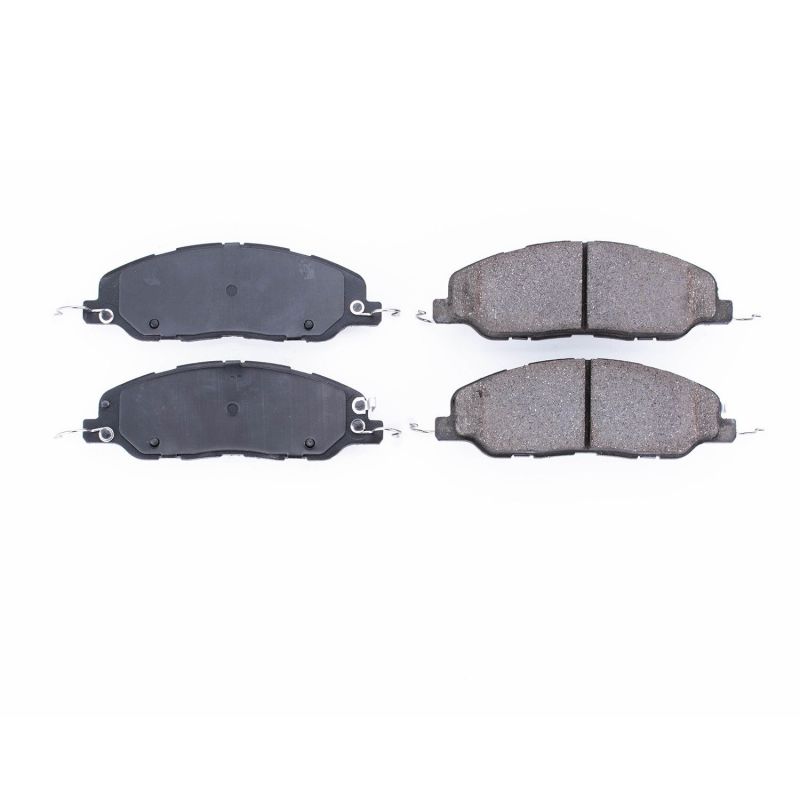 Power Stop 11-14 Ford Mustang Front Z16 Evolution Ceramic Brake Pads PowerStop