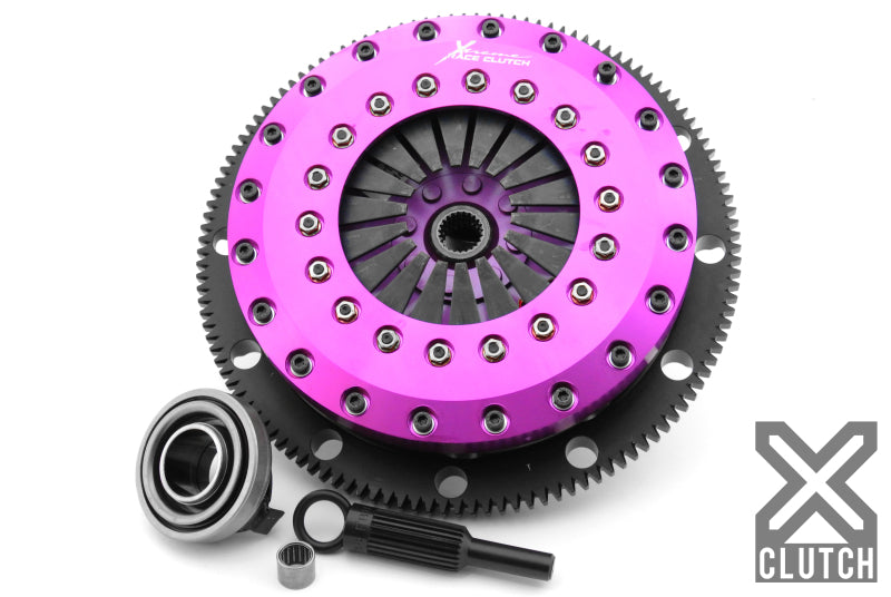 XClutch 87-91 Mazda RX-7 Turbo 1.3L 9in Twin Solid Ceramic Clutch Kit