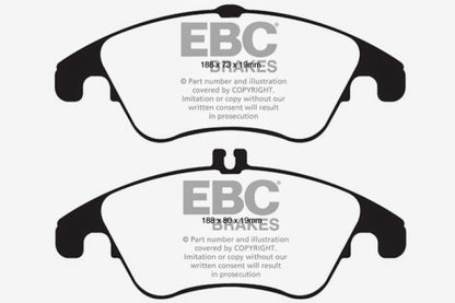 EBC Ultimax2 Front Brake Pads - UD1342 EBC