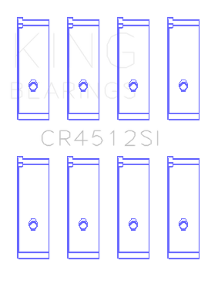 King Honda D17A1/2 (Size STD) Rod Bearing Set King Engine Bearings