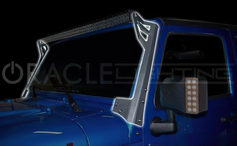 Oracle Jeep JK Upper Windshield Brackets (Pair)