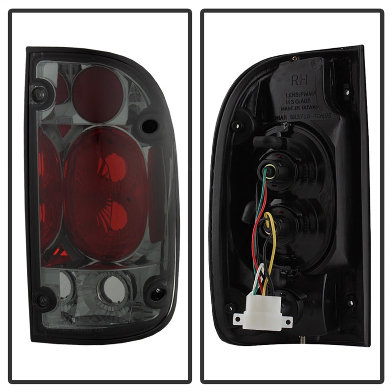 Spyder Toyota Tacoma 95-00 Euro Style Tail Lights Smoke ALT-YD-TT95-SM SPYDER