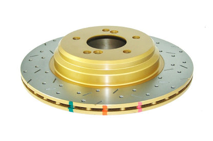 DBA 01-07 BMW M3 E46 w/325mm rotor Rear Drilled & Slotted 4000 Series Rotor