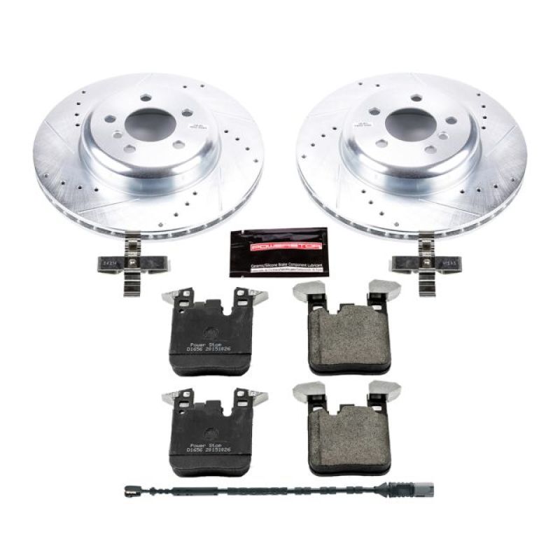 Power Stop 16-18 BMW 320i xDrive Rear Z23 Evolution Sport Brake Kit PowerStop