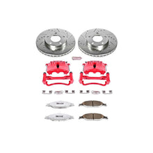 Load image into Gallery viewer, Power Stop 99-02 Ford Mustang Front Z26 Street Warrior Brake Kit w/Calipers