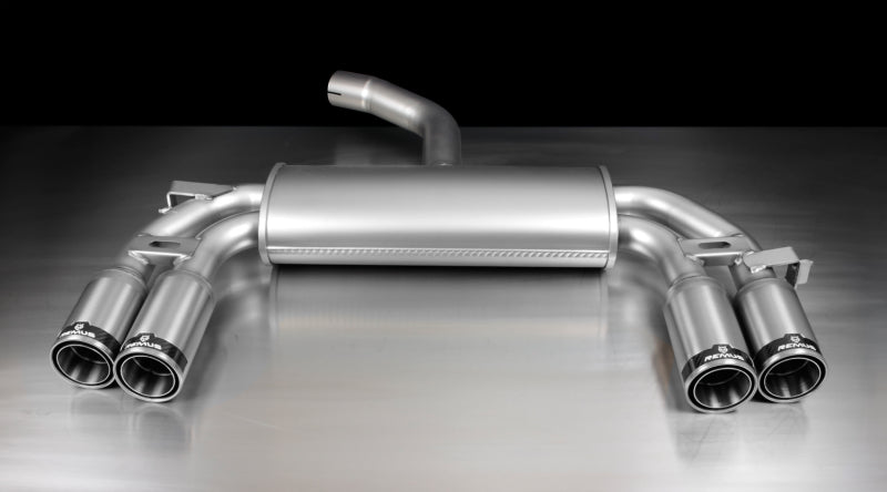 Remus 2011 Volkswagen Golf VI 1.2L Cat Back Exhaust w/84mm Straight w/Carbon Insert Tail Pipe Set Remus