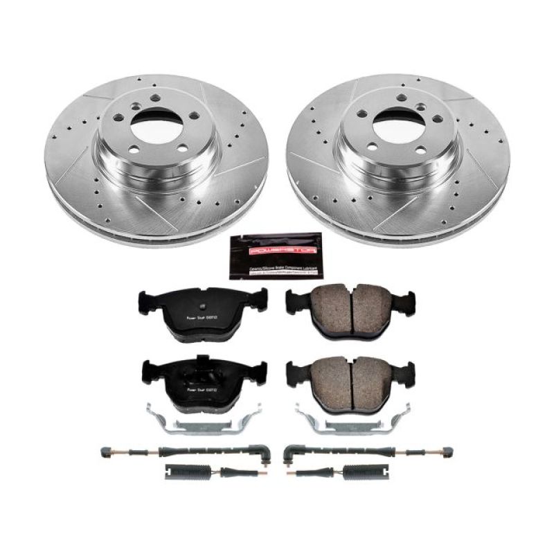 Power Stop 03-05 Land Rover Range Rover Front Z23 Evolution Sport Brake Kit PowerStop