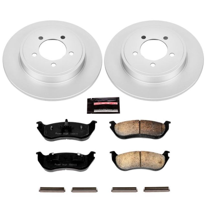 Power Stop 02-05 Ford Explorer Rear Z17 Evolution Geomet Coated Brake Kit PowerStop