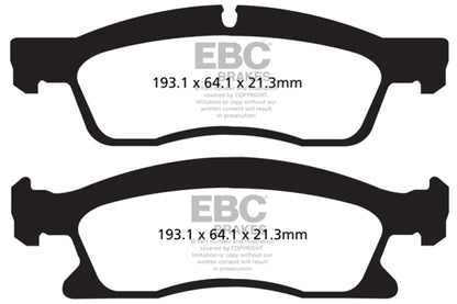 EBC Ultimax2 Front Brake Pads - UD1629 EBC