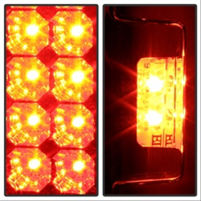 Spyder Ford F150 side 97-03/F250/350/450 Super Duty 99-07 LED Tail Lights Chrm ALT-YD-FF15097-LED-C SPYDER