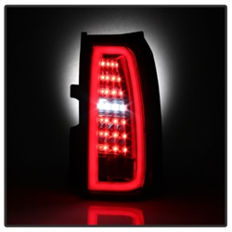 Spyder Chevy Tahoe / Suburban 15-17 LED Tail Lights - Red Clear (ALT-YD-CTA15-LED-RC) SPYDER