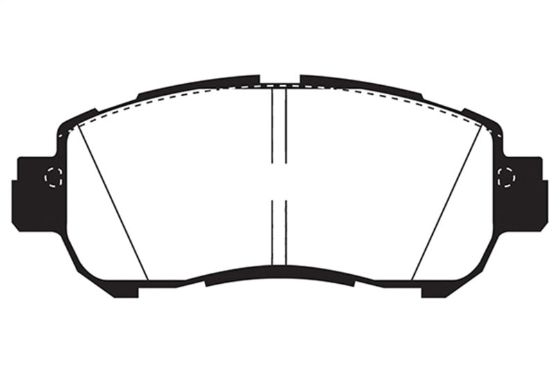 EBC YellowStuff Front Brake Pads - DP42346R EBC