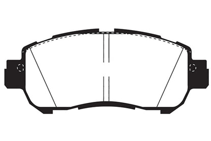 EBC YellowStuff Front Brake Pads - DP42346R EBC