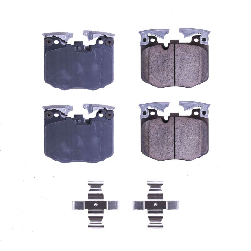 Power Stop 2019 BMW 330i Front Z17 Evolution Ceramic Brake Pads w/Hardware PowerStop