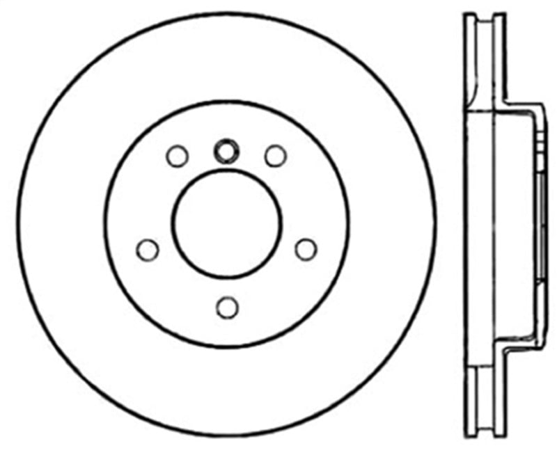 StopTech Drilled Sport Brake Rotor Stoptech