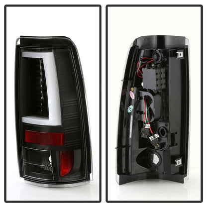 Spyder 03-06 Chevy Silverado - (Does Not Fit Stepside) LED Tail Lights - All Black ALT-YD-CS03V2-LED SPYDER