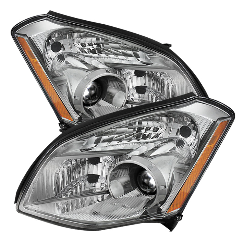 Xtune Nissan Maxima (Halogen Only) 07-08 Crystal Headlights Chrome HD-JH-NM07-AM-C SPYDER