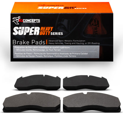 R1 Front & Rear Super Heavy Duty Brake Pads 1992-2023 Meritor/Lucas & More - 2214-1560-00