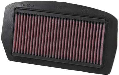 K&N 04-09 Yamaha FZ6 600 / 04-07 FZ6 Fazer 600 / 07-08 FZ6 Fazer S2 600 Replacement Air Filter