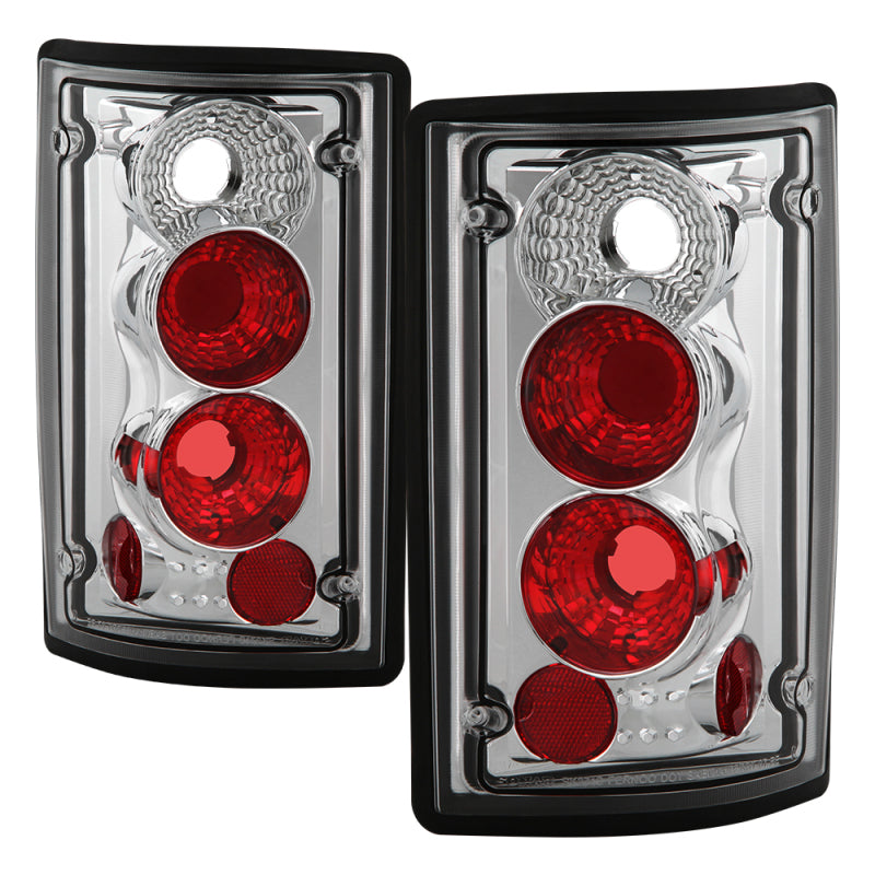 Spyder Ford Excursion 00-06/Econoline 150/250/350/450/550 95-06 Euro Tail Lights Chrm ALT-YD-FEC00-C SPYDER