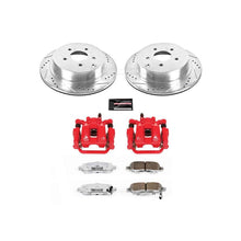 Load image into Gallery viewer, Power Stop 03-08 Infiniti FX35 Rear Z26 Street Warrior Brake Kit w/Calipers