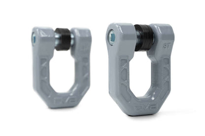 DV8 Offroad Elite Series D-Ring Shackles - Pair (Gray) DV8 Offroad