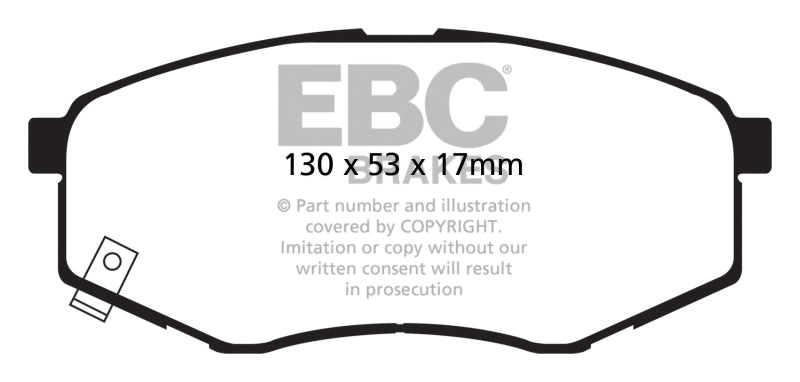 EBC GreenStuff Front Brake Pads - DP21866 EBC