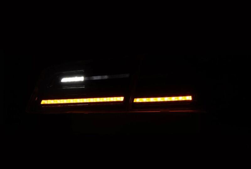 AlphaRex 601110 12-21 Tesla Model S LUXX-Series LED Tail Lights - Alpha-Black