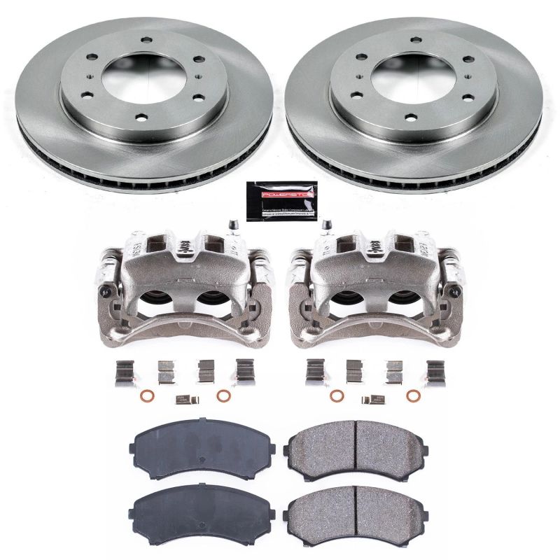 Power Stop 01-06 Mitsubishi Montero Front Autospecialty Brake Kit w/Calipers PowerStop